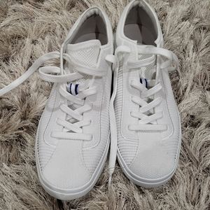 ROTHY'S RS-01 White Lace Up Sneaker, Size 7